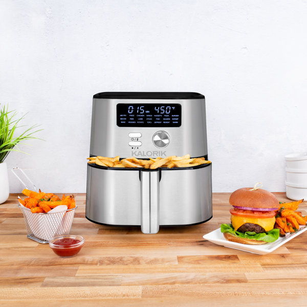 Kalorik MAXX® 4 Quart Digital Air Fryer & Reviews Wayfair